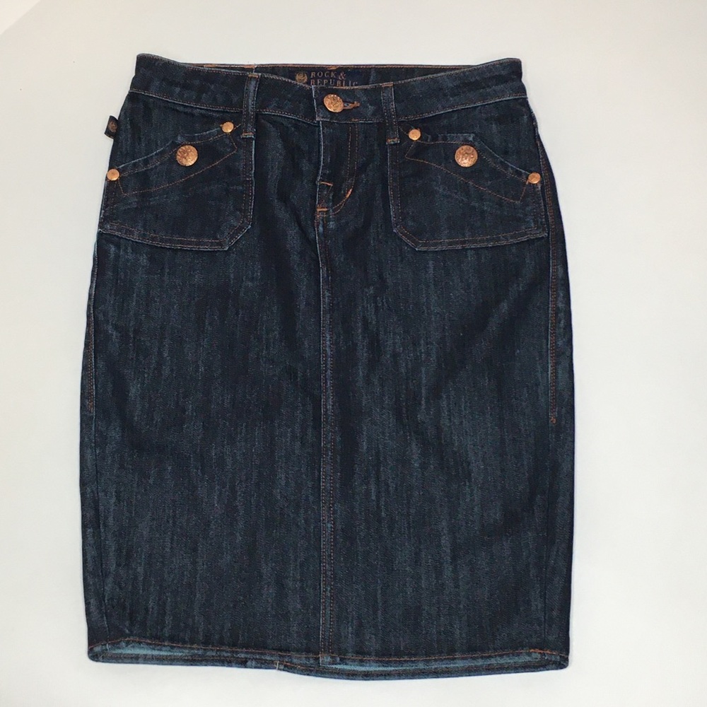 Rock & Republic Denim Skirt